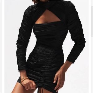 Zara Limited Edition Satin Effect Dress Size XL NWT'S